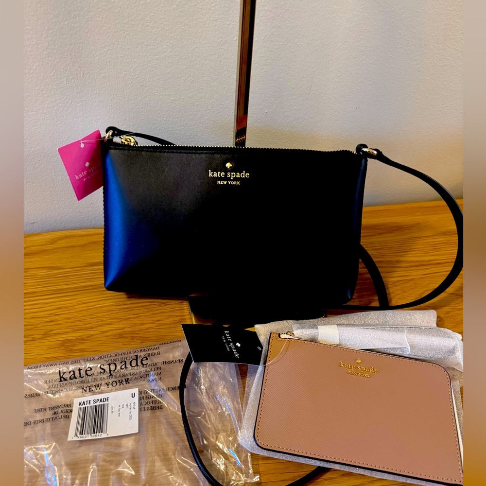Kate Spade NWT crossbody and wristlet bundle.